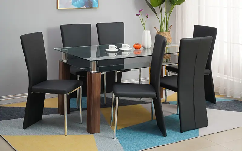 Glass Dining Table